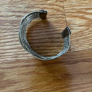 2 for $15 - Chic Silver Wire Cuff Bracelet